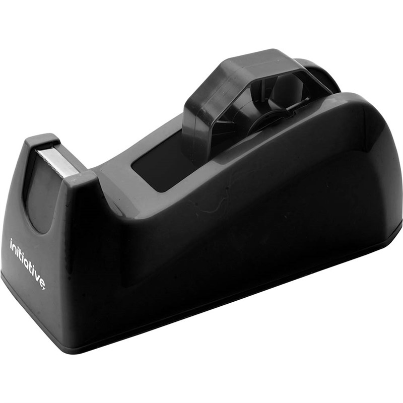 INITIATIVE OFFICE TAPE DISPENSER LARGE BLACK