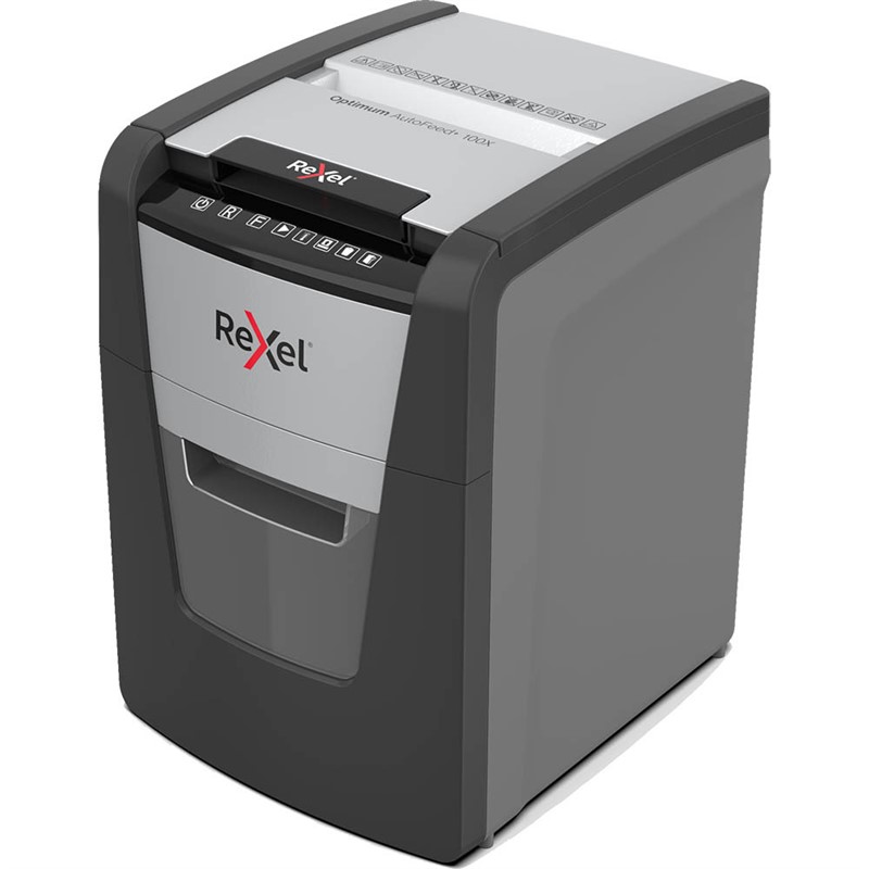 REXEL 100X OPTIMUM AUTO CROSS CUT SHREDDER