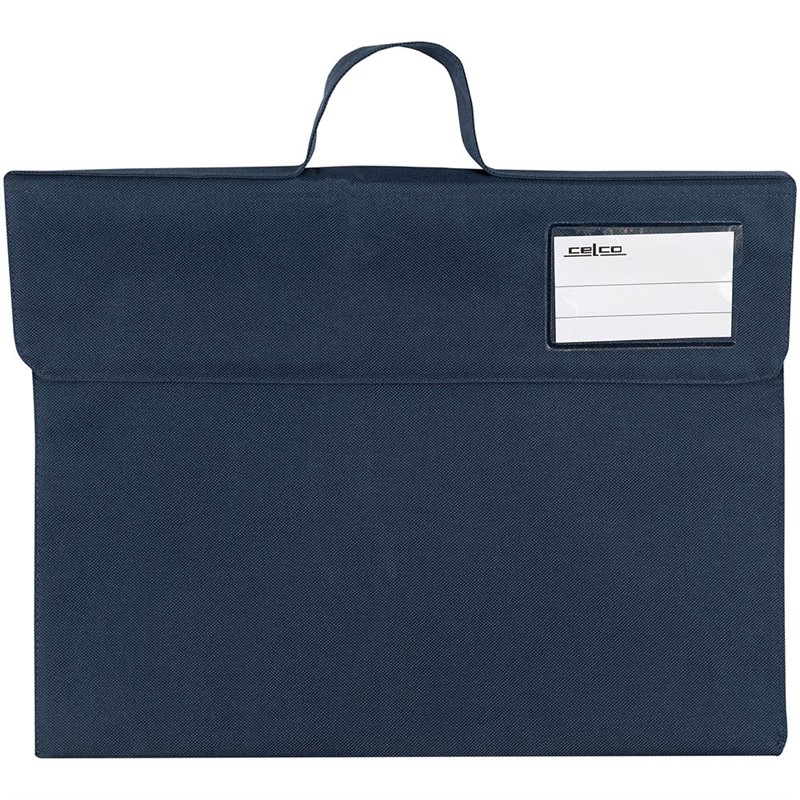 CELCO LIBRARY BAG 290 X 370MM NAVY