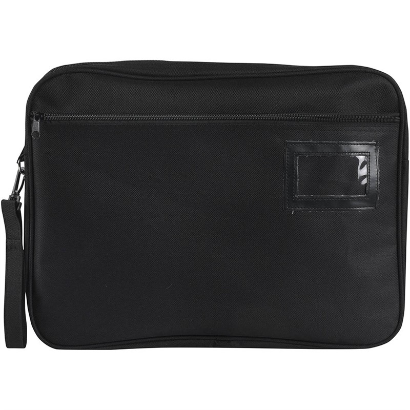 MARBIG EXPANDING CONVENTION SATCHEL 410 X 330 X 41MM BLACK