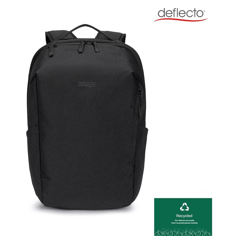 DEFLECTO LAPTOP BACKPACK 14INCHES BLACK