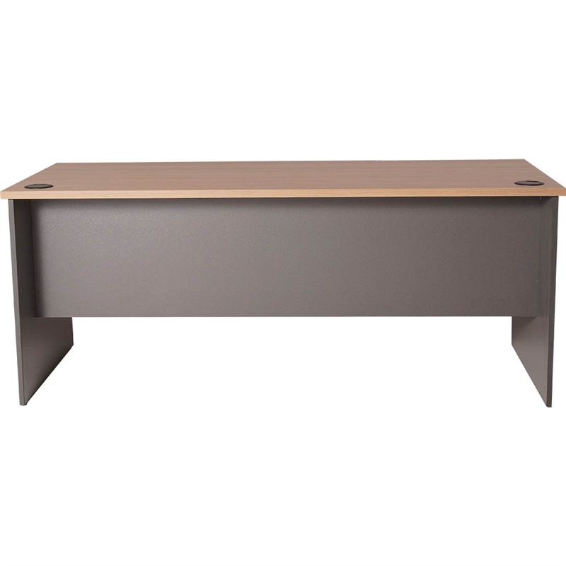 RAPID WORKER OPEN DESK 1800 X 750MM OAKIRONSTONE
