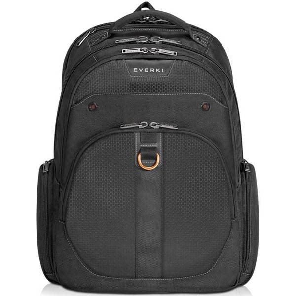 EVERKI ATLAS TRAVEL FRIENDLY LAPTOP BACKPACK 156 INCH BLACK