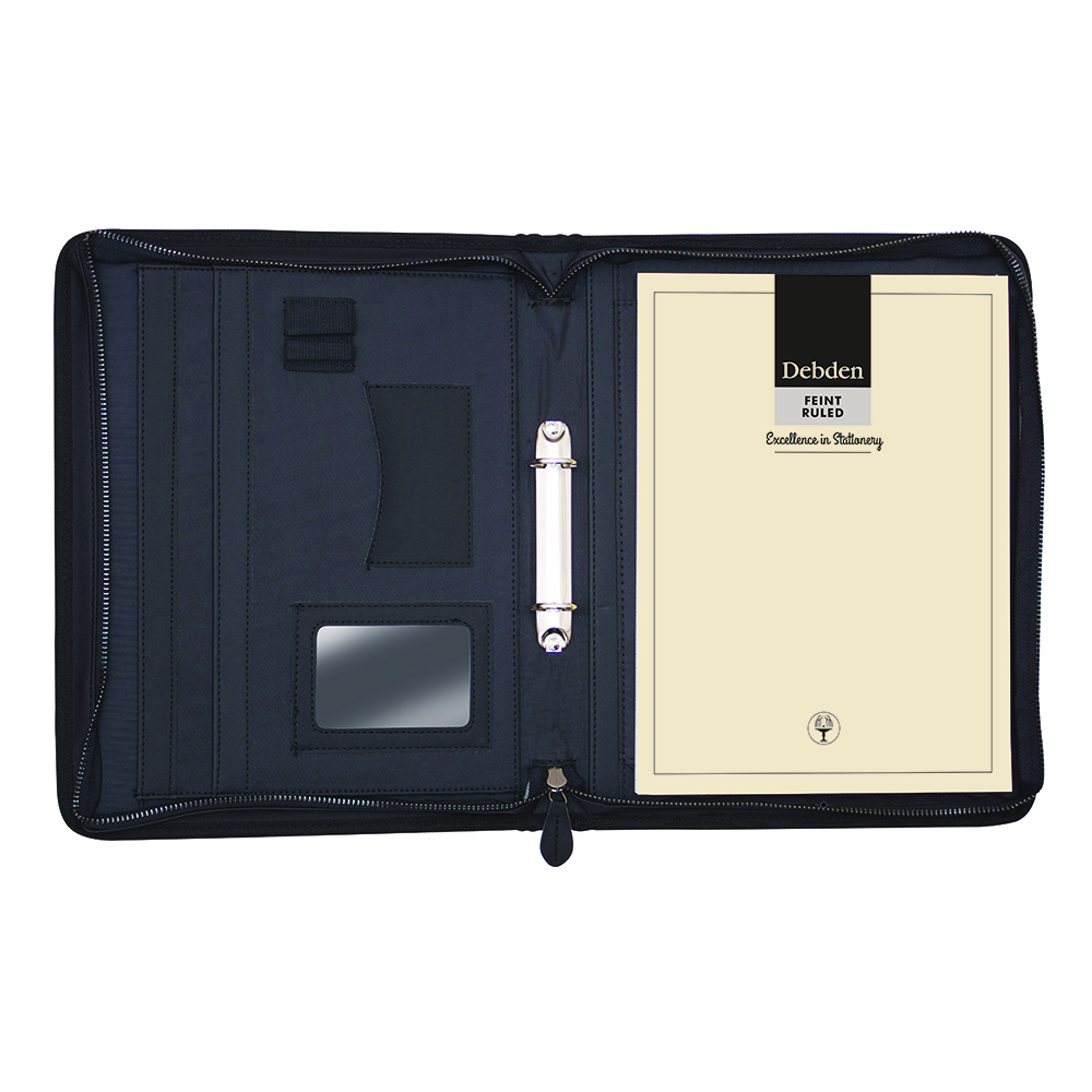 COLLINS COMPENDIUM FSC MIX A4 BLACK