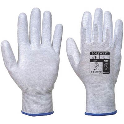PORTWEST A199 ANTISTATIC PU PALM GLOVE