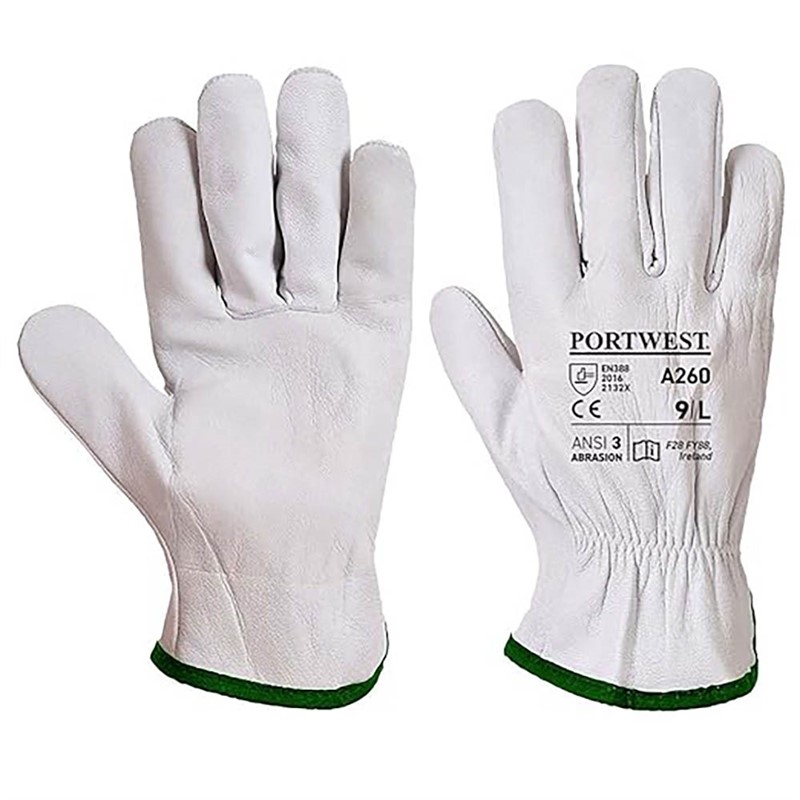 PORTWEST OVES DRIVER GLOVE XXL GREY