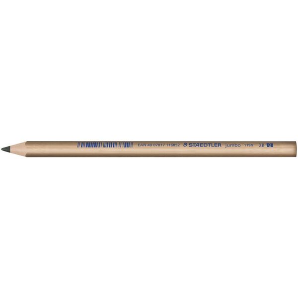  119 NATURAL JUMBO TRIANGULAR PENCIL 2B each