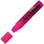 TEXTA LIQUID CHALK MARKER JUMBO DRY WIPE CHISEL 150MM PINK