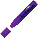 TEXTA LIQUID CHALK MARKER JUMBO DRY WIPE CHISEL 150MM PURPLE