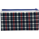 TARTAN CASES 215 X 125MM ZIP TARTAN  