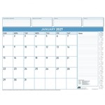 SASCO 10552RFL DELUXE REFILL PACK 12 SHEETS DESK PLANNER MONTH TO VIEW