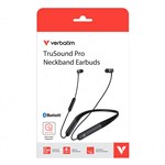 VERBATIM TRUSOUND PRO NECKBANK EARBUDS BLACK