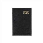 DEBDEN KYOTO 3333P99 CARBON OFFSET DIARY WEEK TO VIEW A7 BLACK