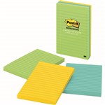 POSTIT 6603AU LINED NOTES 101 X 152MM JAIPUR PACK 3