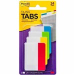 3M 686ALYR POSTIT DURABLE TABS 50MM WIDTH 6 TABS EACH COLOUR 24 TABS AQUA LIME