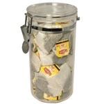 CONNOISSEUR STORAGE CANISTER ACRYLIC ROUND 11 LITRE CLEAR