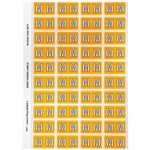 AVERY 44513 LATERAL FILE LABEL SIDE TAB COLOUR CODE M 25 X 42MM YELLOW PACK 240