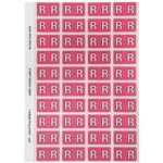 AVERY 44518 LATERAL FILE LABEL SIDE TAB COLOUR CODE R 25 X 42MM PINK PACK 240
