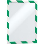 DURABLE DURAFRAME SECURITY FRAME A4 GREENWHITE PACK 2