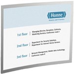 DURABLE DURAVIEW WALL DISPLAY A4 SILVER