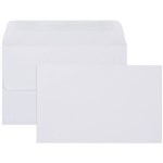 CUMBERLAND ENVELOPES 1234 WALLET PLAINFACE SELF SEAL 80GSM 90 X 165MM WHITE BOX 500