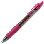 PILOT G2 RETRACTABLE GEL INK PEN 07MM PINK