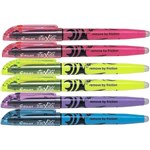 PILOT FRIXION ERASABLE HIGHLIGHTER CHISEL ASSORTED PACK 6
