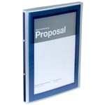 AVERY 15766 BINDER PRESENTATION FLEXIVIEW 2 RING 127MM A4 NAVY
