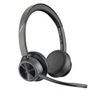 HP POLY VOYAGER 4320 MICROSOFT TEAMS CERTIFIED USBA HEADSET  BT700 DONGLE BLACK
