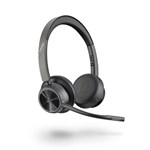 HP POLY VOYAGER 4320 MS TEAMS CERTIFIED HEADSET  BT700 DONGLE CHARGING STAND BLACK