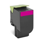 LEXMARK 80C8HM0 808HM TONER CARTRIDGE HIGH YIELD MAGENTA