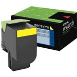 LEXMARK 80C8XY0 808XY TONER CARTRIDGE EXTRA HIGH YIELD YELLOW