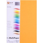 QUILL XL MULTIOFFICE COLOURED A4 COPY PAPER 80GSM FLUORO ORANGE PACK 500 SHEETS