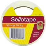 SELLOTAPE STICKY TAPE 24MM X 66M CLEAR