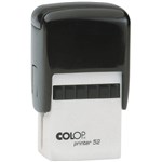 COLOP P52 CUSTOM MADE PRINTER SELFINKING STAMP 30 X 20MM