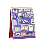 SASCO 2026 MODA TRIFOLD CALENDAR 220X190MM ASSORTED
