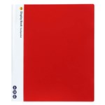 MARBIG DISPLAY BOOK NONREFILLABLE 40 POCKET A4 RED
