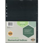 MARBIG ENVIRO POLYPROPYLENE DIVIDERS 5 TAB
