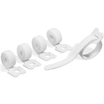 DURABLE CAVOLINE SELF GRIP CABLE MANAGEMENT TIE 200 X 10MM WHITE PACK 5