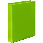 MARBIG CLEARVIEW INSERT RING BINDER 2D 25MM A4 LIME