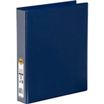 MARBIG CLEARVIEW INSERT RING BINDER 3D 38MM A4 BLUE