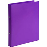 MARBIG SOFT TOUCH RING BINDER 2R 25MM A4 PURPLE