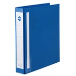 MARBIG ENVIRO WIDE CAPACITY RING BINDER PE 2D 38MM A4 BLUE