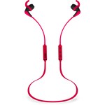 MOKI HYBRID BLUETOOTH EARPHONES RED