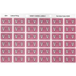 AVERY 43322 LATERAL FILE LABEL SIDE TAB COLOUR CODE V 25 X 38MM MAUVE PACK 180