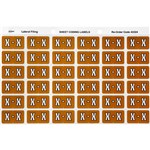 AVERY 43324 LATERAL FILE LABEL SIDE TAB COLOUR CODE X 25 X 38MM MUSTARD PACK 180