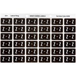 AVERY 43326 LATERAL FILE LABEL SIDE TAB COLOUR CODE Z 25 X 38MM GREY PACK 180