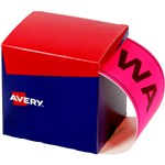 AVERY 932609 STATE IDENTIFICATION LABELS WA 100 X 1504MM FLURO PINK PACK 500