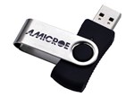 discontinuedAMICROE SWIVEL TOP USB FLASH DRIVE 4GB