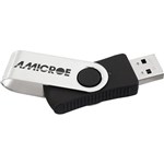 DISCONTINUED AMICROE SWIVEL TOP USB FLASH DRIVE 8GB 7004064